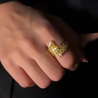 خاتم ذهب عيار 21 (R4637)