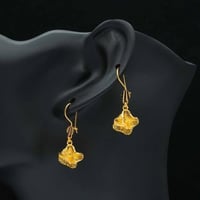 حلق ذهب عيار 21 (E5363)