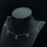 عقد ذهب تشوكر ايطالي (N3747)