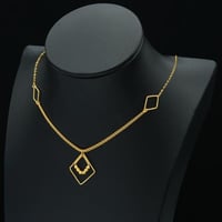 عقد ذهب عيار 21 (N5581)