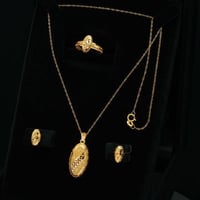 نصف طقم ذهب عيار 21 (HS5699)