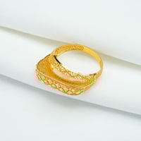 خاتم ذهب عيار 21 (R5140)