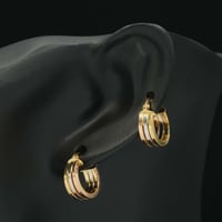 حلق ذهب ايطالي (E6287)