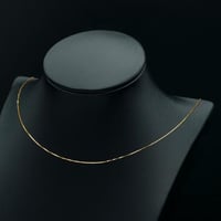 عقد ذهب فلات ايطالي (N3732)