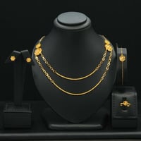 طقم ذهب عيار 21 (S6848)