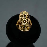 خاتم ذهب عيار 21 (R4649)