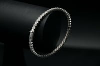 سوارة ذهب أبيض إيطالي (B2868) WF