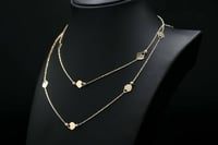 عقد ذهب طويل ايطالي (N1571) WF