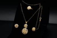 نصف طقم ذهب 21 (HS2882)