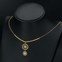 عقد ذهب عيار 21 (N3105)