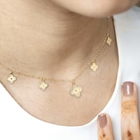 عقد ذهب الزهور (N3055)