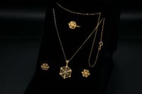 نصف طقم ذهب 21 (HS2534)