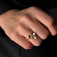 خاتم ذهب نسائي (R4550)