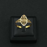 خاتم ذهب عيار 21 (R4796) WF