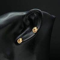 حلق ذهب ايطالي (E4055)