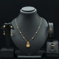 طقم ذهب عيار 21 (S5807)