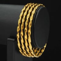 غوايش نسائي ( مبروم لامع ) عيار 21 (B6198)