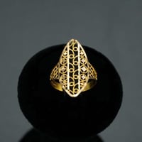 خاتم ذهب عيار 21 (R4648)