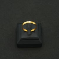 دبلة ذهب عيار 21 (R6905)