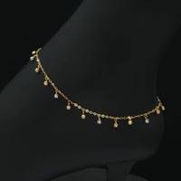 خلخال ذهب ايطالي (A6765)