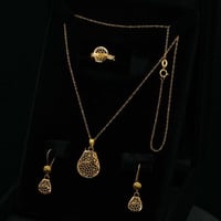 نصف طقم ذهب عيار 21 (HS5696)