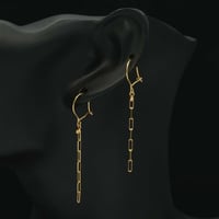 حلق ذهب ايطالي (E6312)