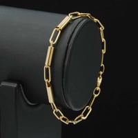 سوارة ذهب جنزير ايطالي (B6539)