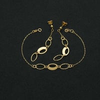 طقم ذهب ايطالي بدون خاتم (S4325)