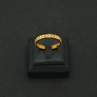 دبلة ذهب عيار 21 (R6902)