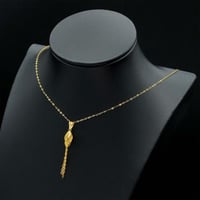 عقد ذهب عيار 21 (N4755)