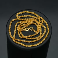 سلسال ذهب مبروم عيار 21 50سم (N4723)