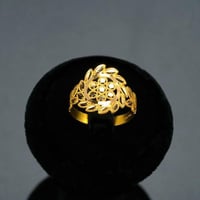 خاتم ذهب عيار 21 (R4626)