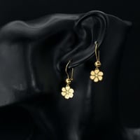 حلق ذهب عيار 21 (E4449)