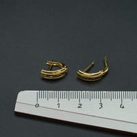 حلق ذهب ايطالي (E4033)