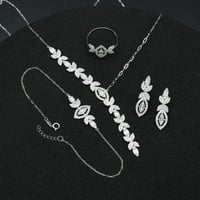 طقم ذهب أبيض (S4299)