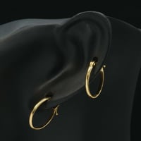 حلق ذهب ايطالي (E6249)