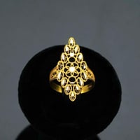 خاتم ذهب عيار 21 (R4631)