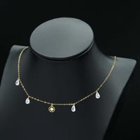 عقد ذهب تشوكر (N4553) WF