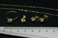 نصف طقم ذهب - ايطالي (HS1780)