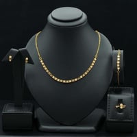 طقم ذهب عيار 21 (S5334)