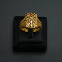 خاتم ذهب عيار 21 (R5127)