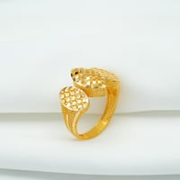 خاتم ذهب عيار 21 (R5136)