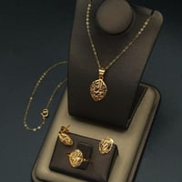 نصف طقم ذهب أطفال عيار 21 (K5081)