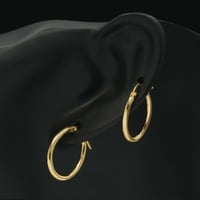 حلق ذهب ايطالي (E6350)