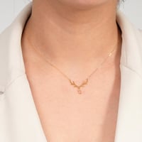 عقد ذهب عيار 21 (N3514)