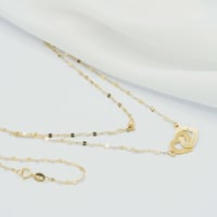 عقد ذهب إيطالي (N6655)