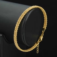 سوارة ذهب ايطالي دوريكا ذهبي (B6611)