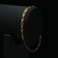 سوارة ذهب عيار 21 (B5405)