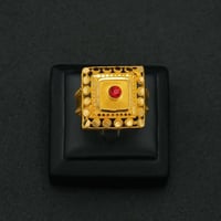 خاتم ذهب عيار 21 (R5255)