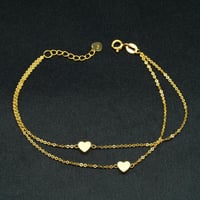 سوارة ذهب عيار 18 (B3925)